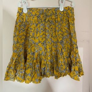 Forever 21 floral skirt